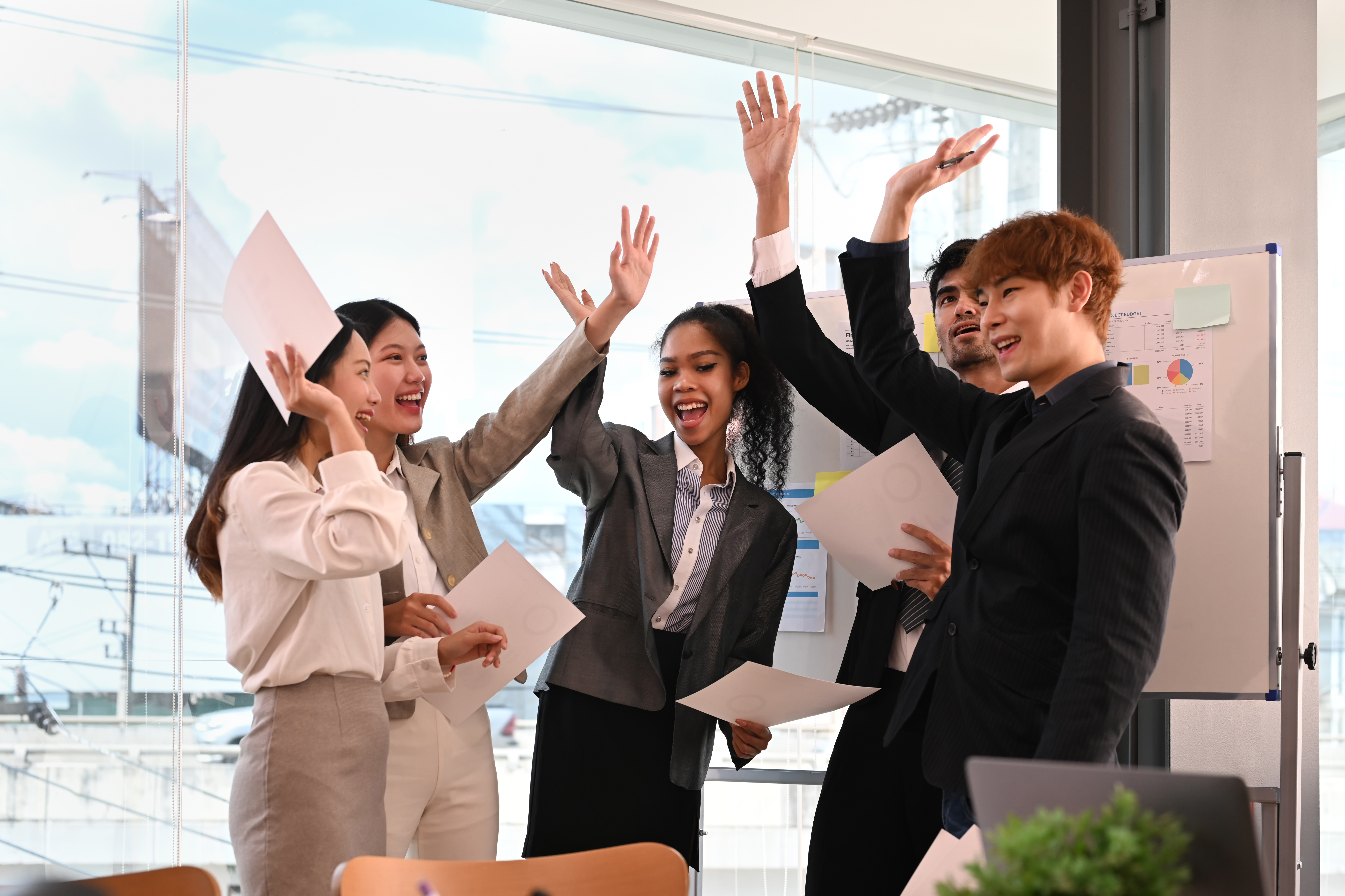 pessoas em ação de endomarketing